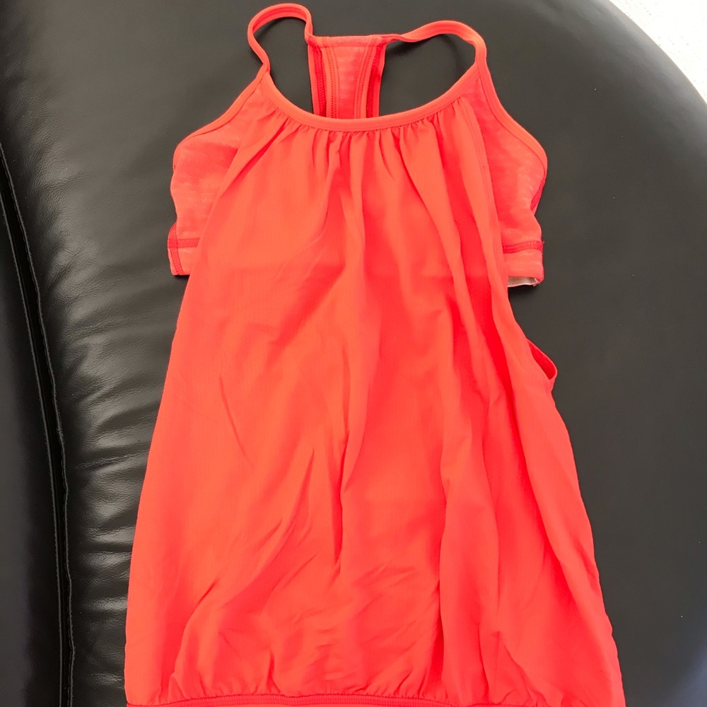 Lululemon No Limits Tank Bright Red / Coral